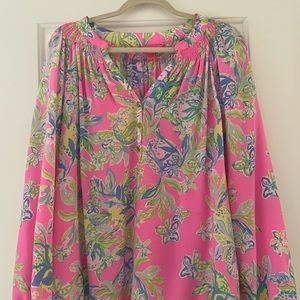 Lilly Pulitzer silk blouse
